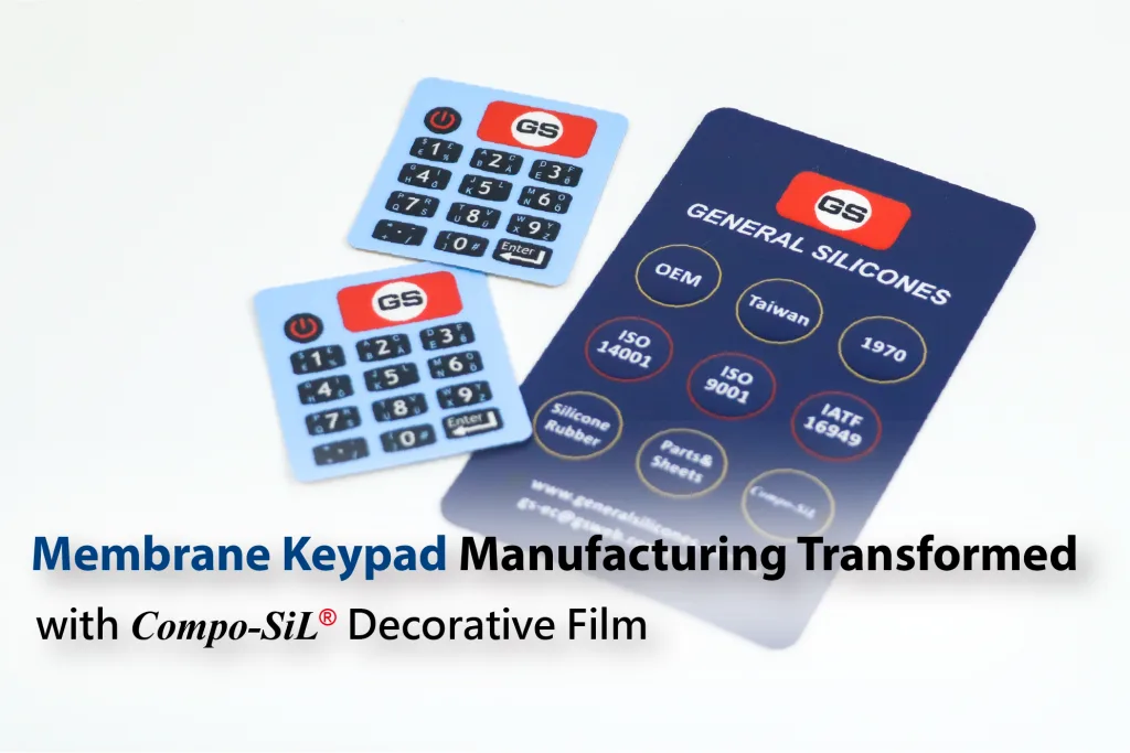Membrane Keypad Manufacturing Transformed with Compo-SiL® Decorative Film